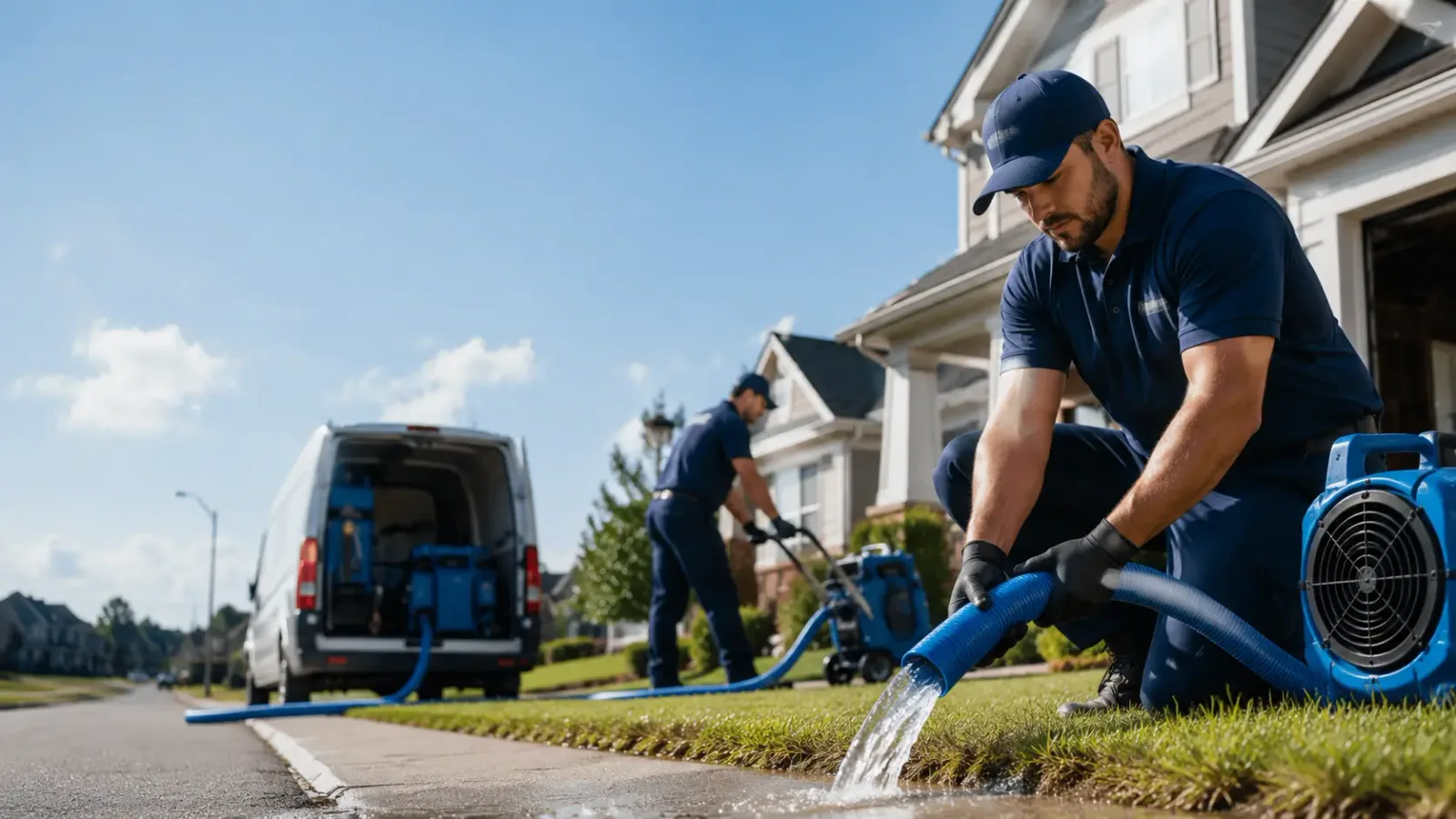 Flood Damage Restoration in South Range, WI